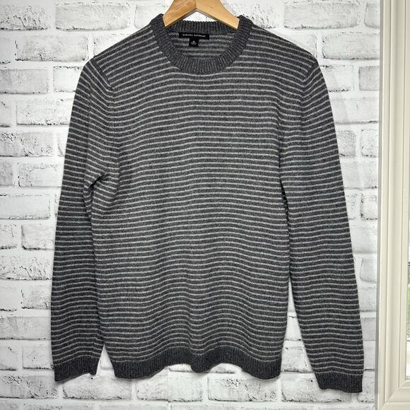 Banana Republic Mens preppy old money wool cashmere blend sweater size M soft - Picture 1 of 11